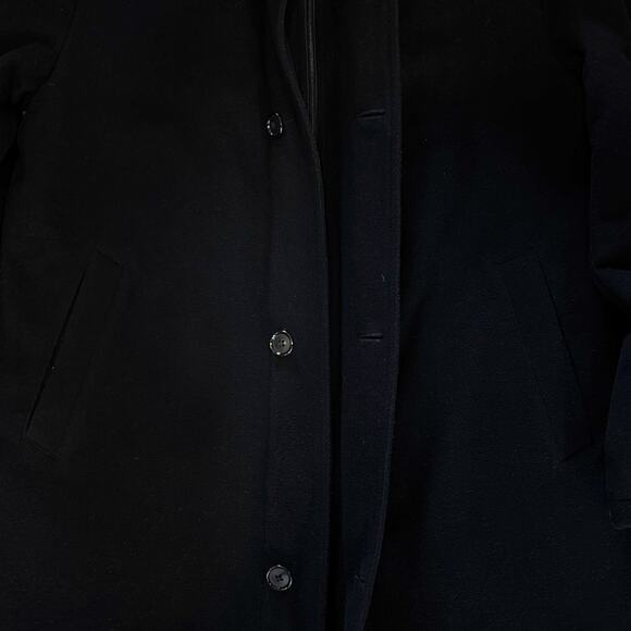 Lauren Ralph Lauren Wool Blend Field Coat 42L Interior Drawstring Button & Zip - Picture 5 of 7